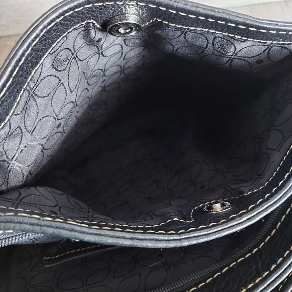 Fossil Black Pebbled Leather Bag - Picture 9 of 10